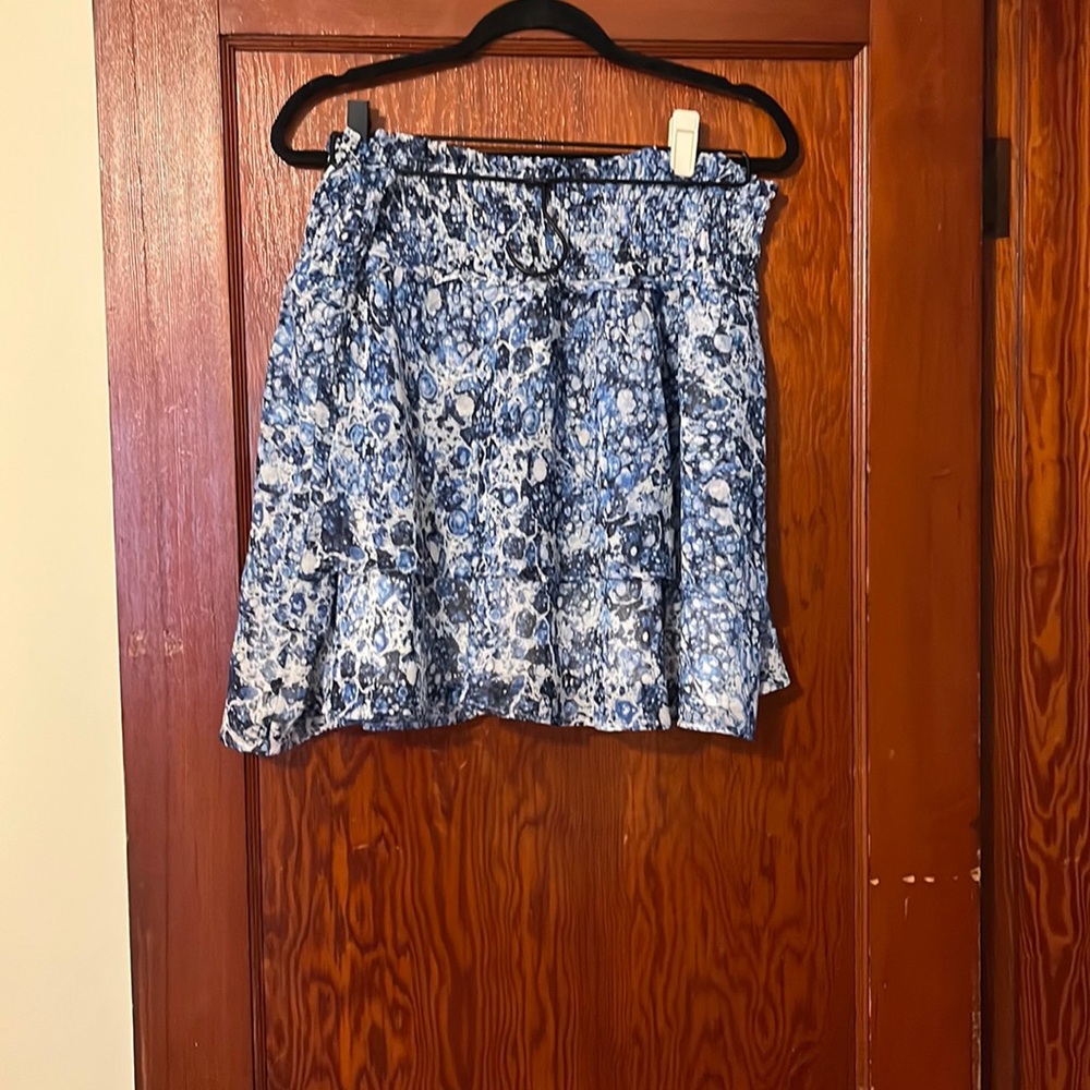 Express flouncy mini skirt